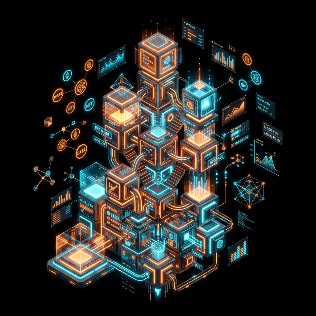 Isometric Web3 Primitives Stack